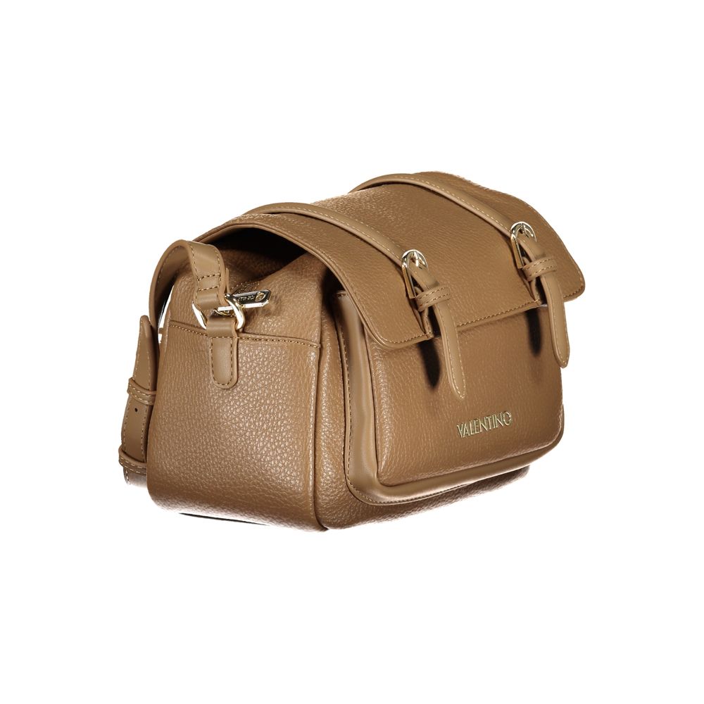 Marrone Poliuretano Women Shoulder Bag
