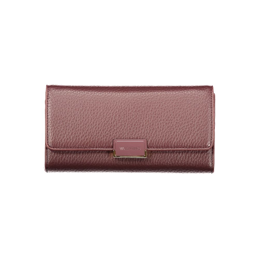 Rosso Polyurethane Women Wallet