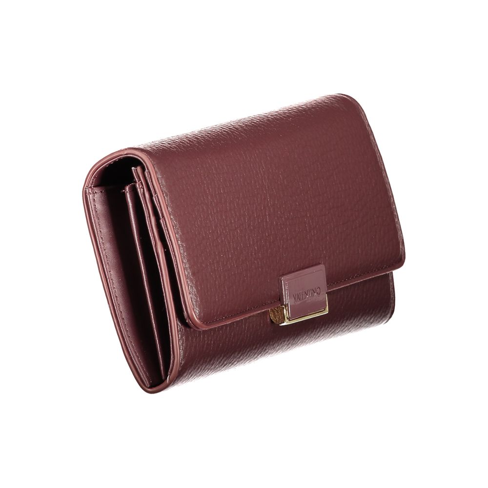 Rosso Polyurethane Women Wallet