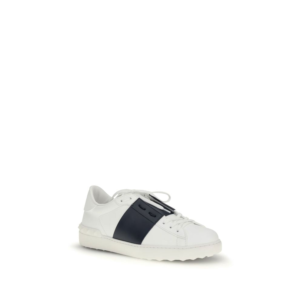 Black Calf Leather Bos Taurus Low Top Sneakers