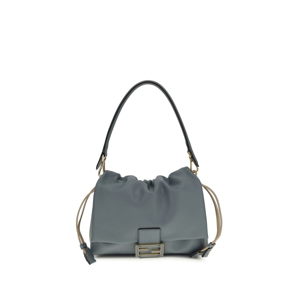 Light Blue Calf Leather Bos Taurus Shoulder Bag