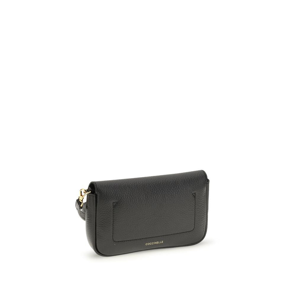 Black Calf Leather Bos Taurus Clutch Bag