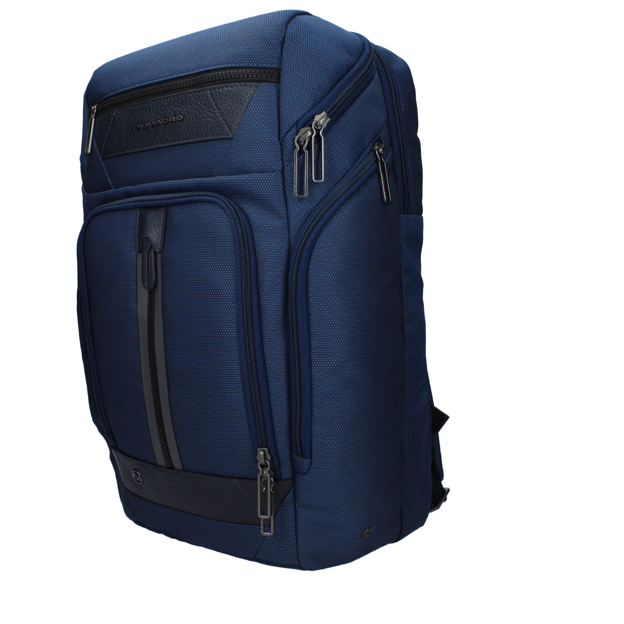 Blue Fabric Backpack