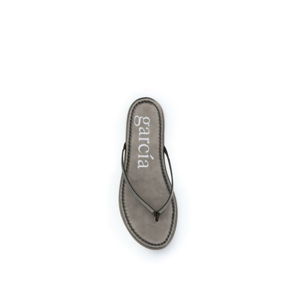 Bicolor Crystals Sandals