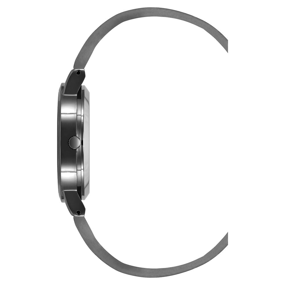 Gray Plastic Dress Watch