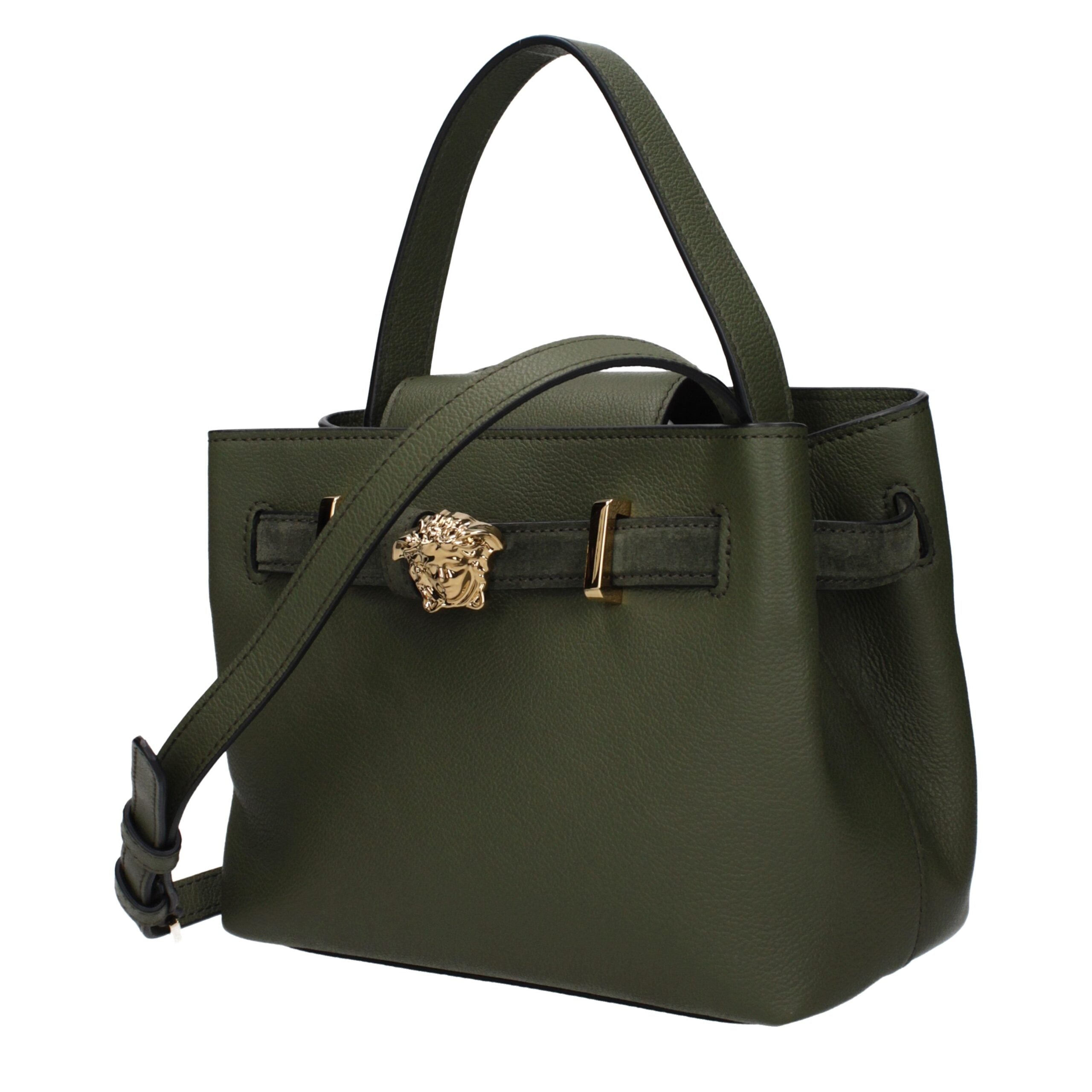 Green Leather Handbag