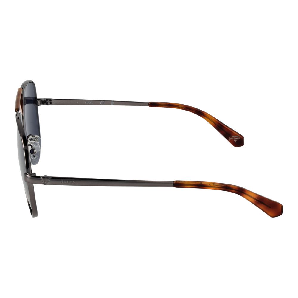 Gray Metal Sunglasses