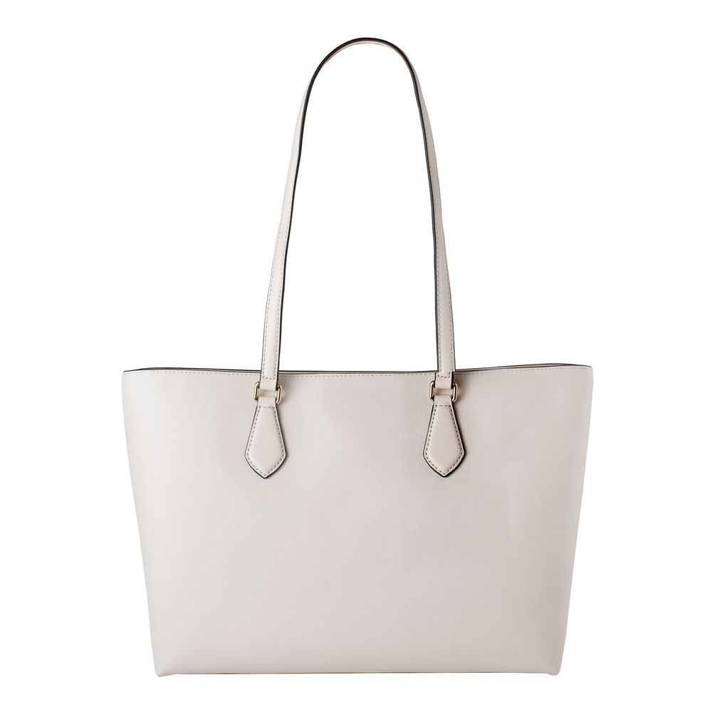 White Canvas Handbag