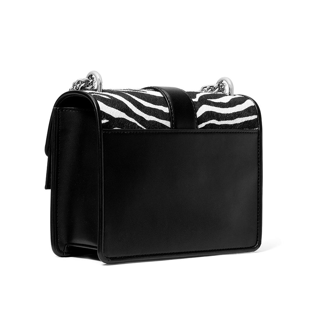Black Leather Shoulder Bag