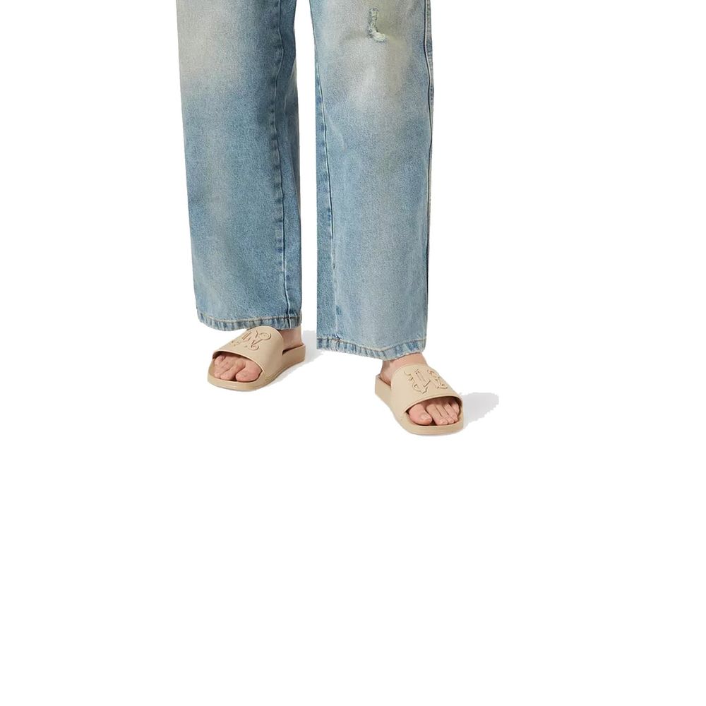 Béžové gumové nazouváky