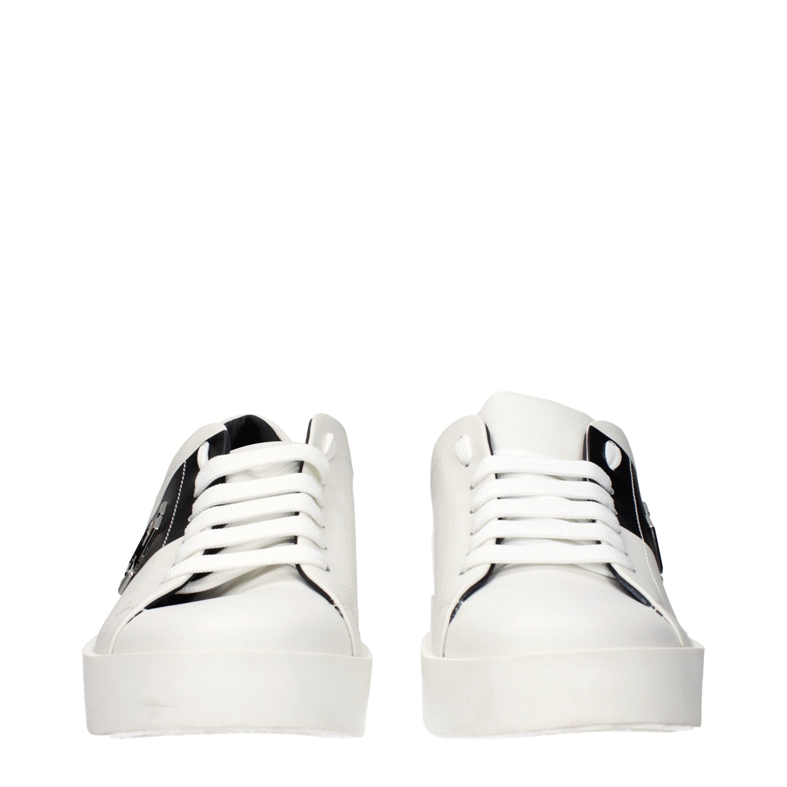 White Leather Sneakers