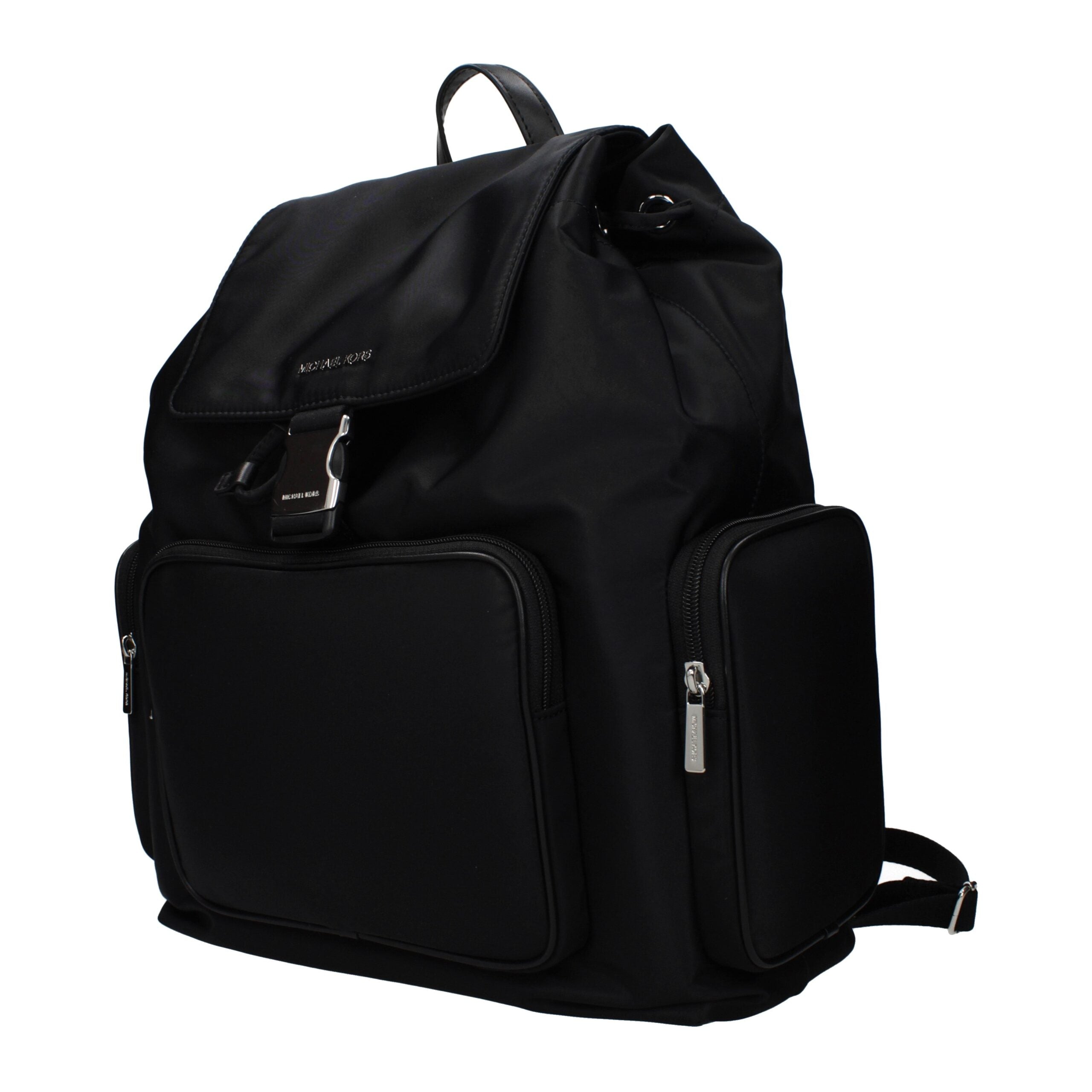 Black Fabric Backpack
