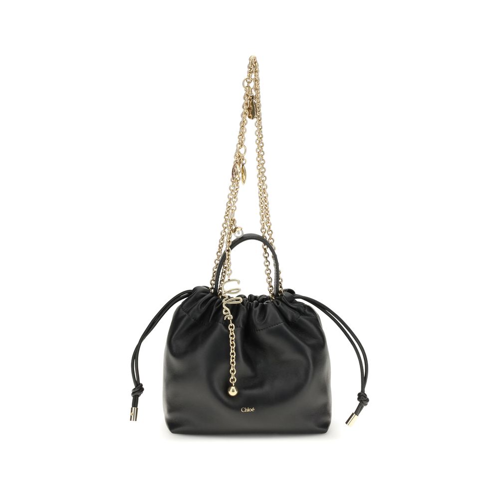 Black Calf Leather Bos Taurus Shoulder Bag