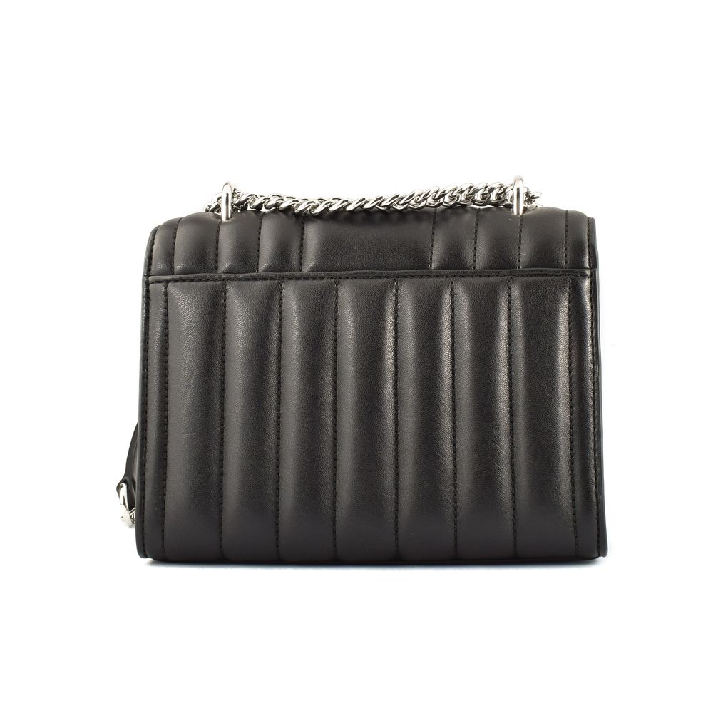 Black Leather Shoulder Bag