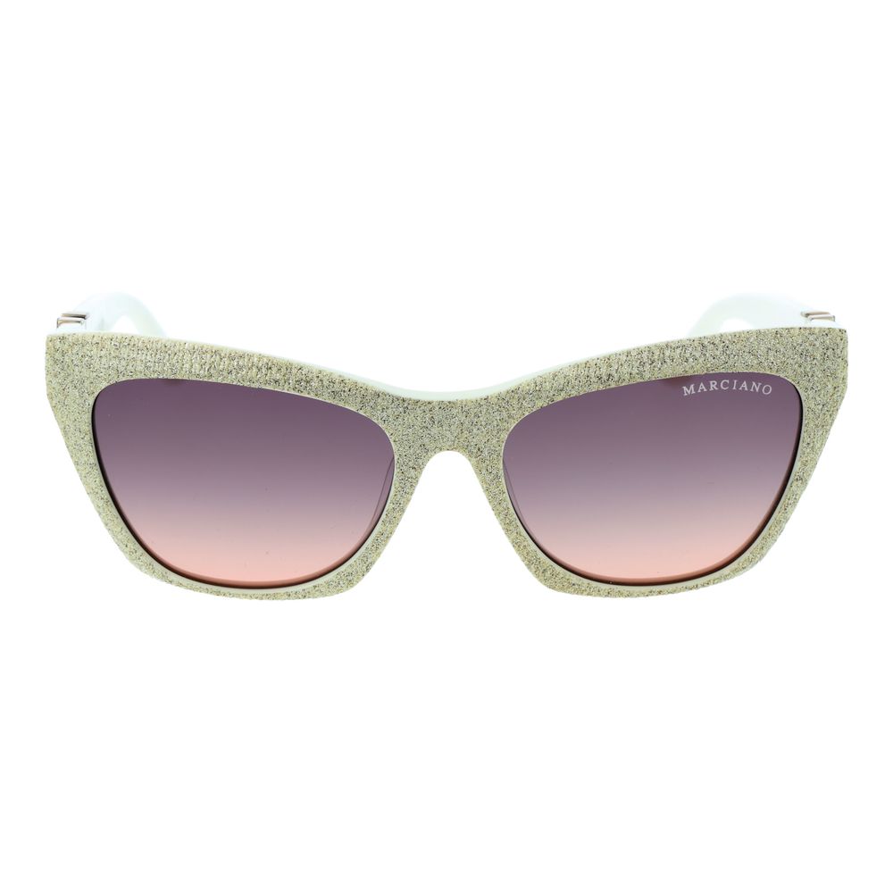 Beige Acetate Sunglasses