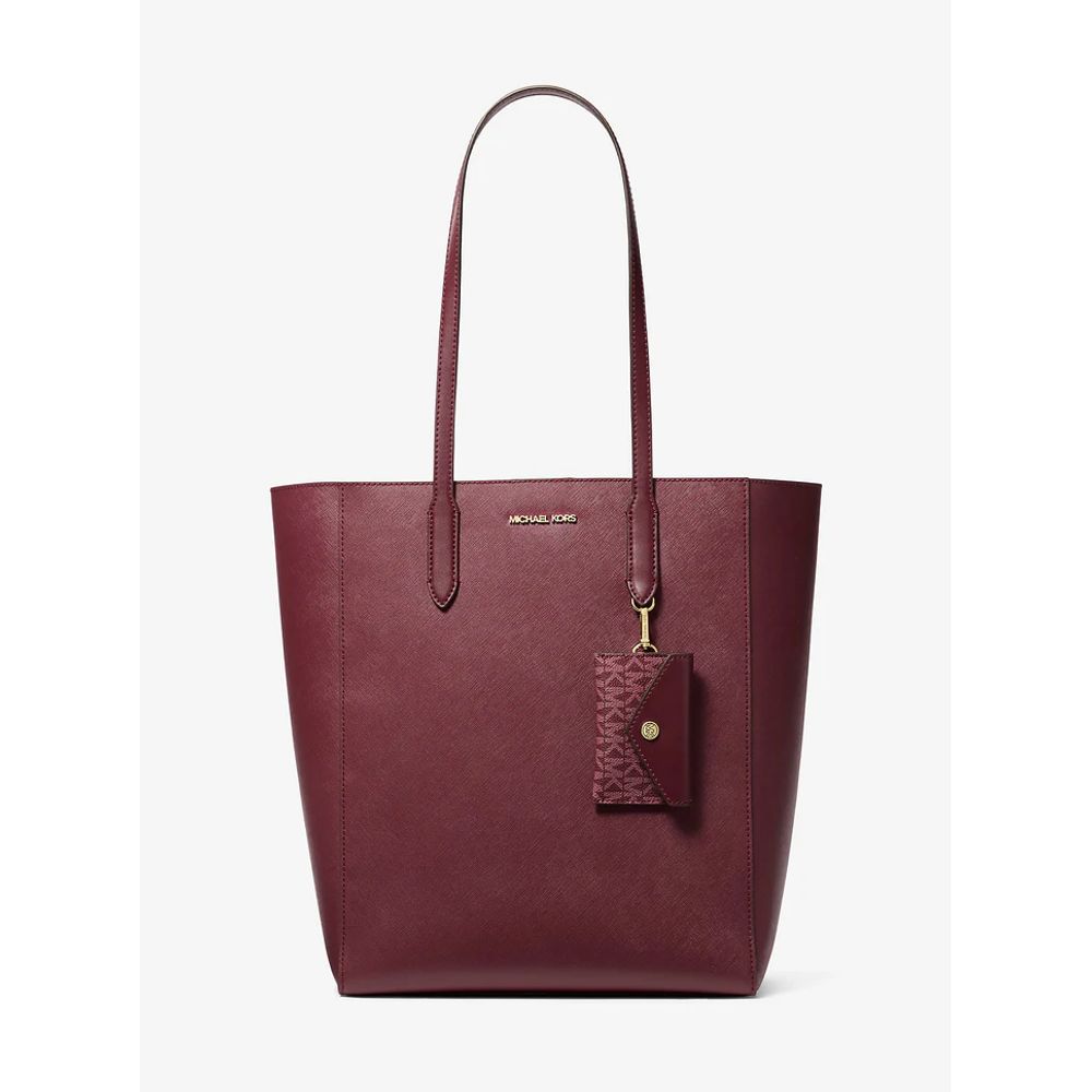 Multicolor Leather Tote Bag
