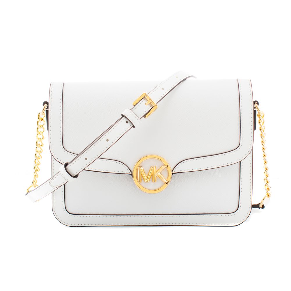 White Canvas Shoulder Bag
