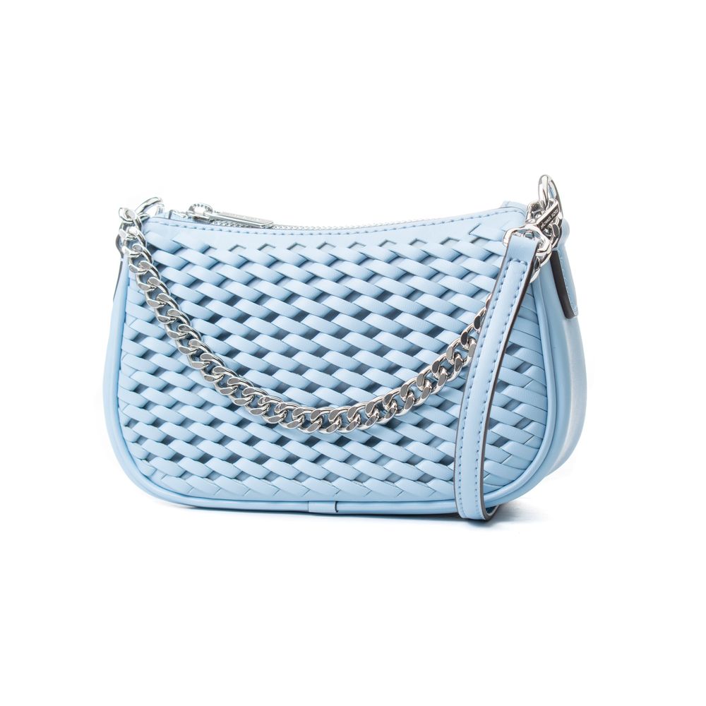 Blue Canvas Handbag
