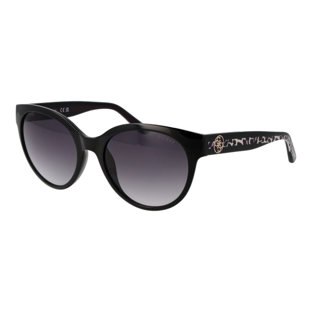 Black Stainless Steel Sunglasses