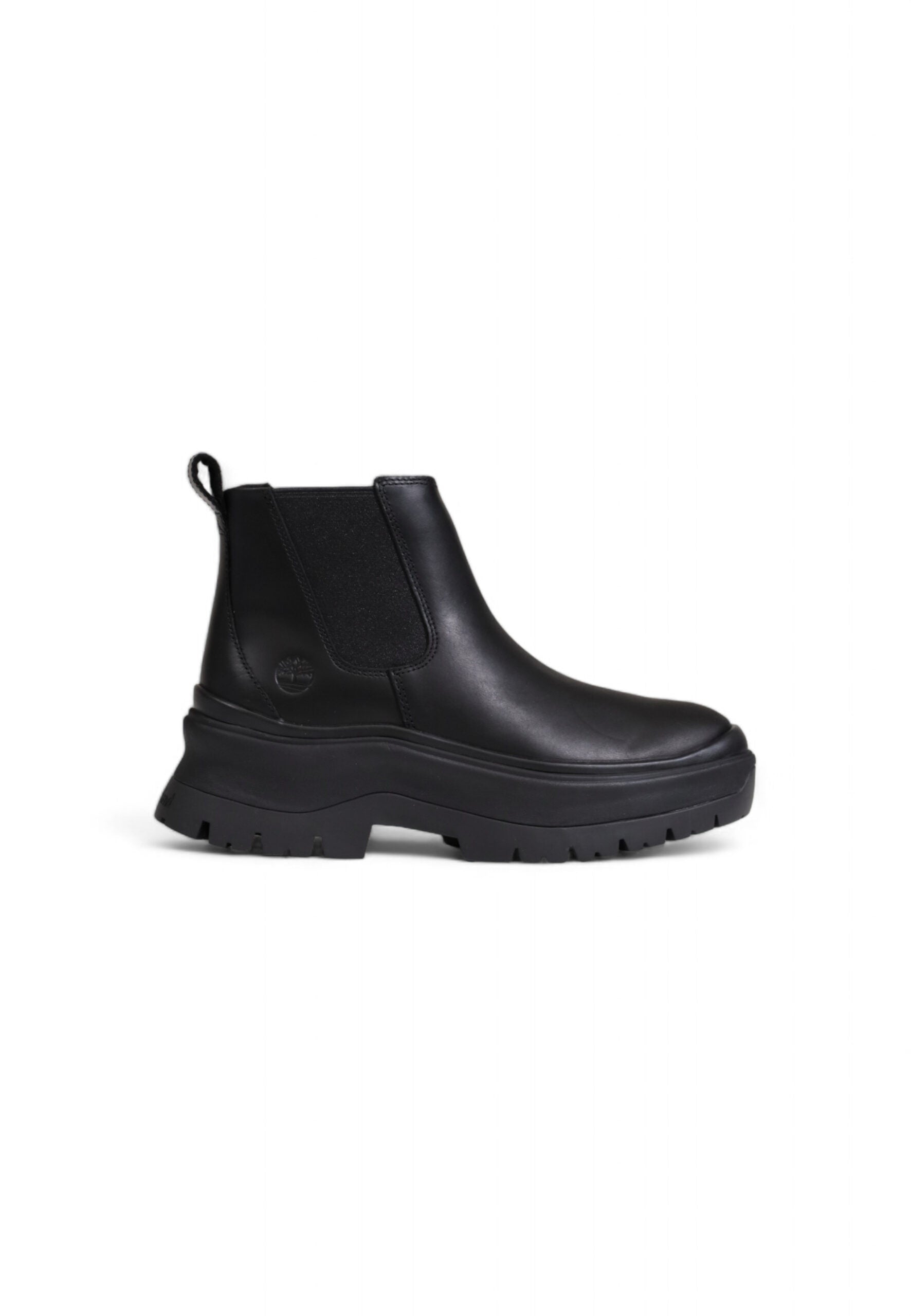 Black Leather Chelsea Boots