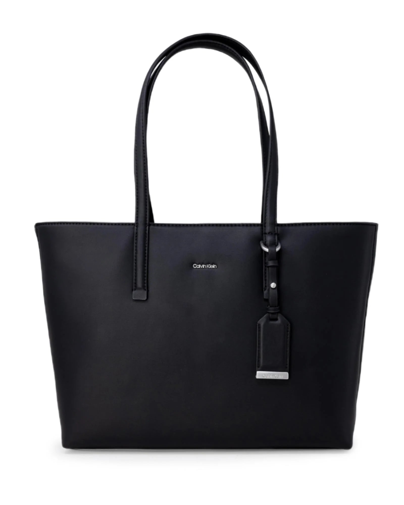 Black Leather Tote Bag