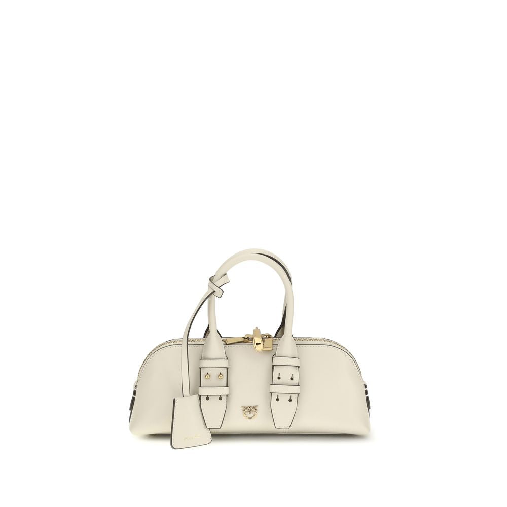 Cream Calf Leather Bos Taurus Shoulder Bag