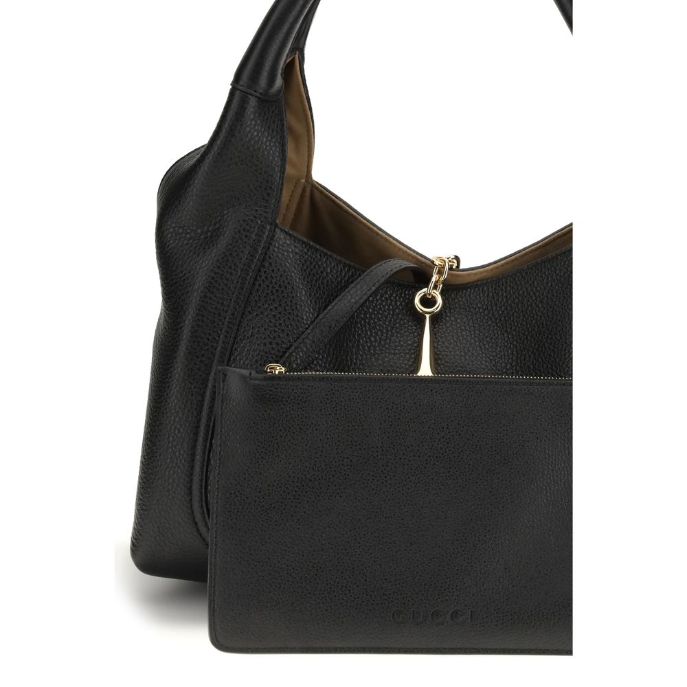 Black Calf Leather Bos Taurus Handbag