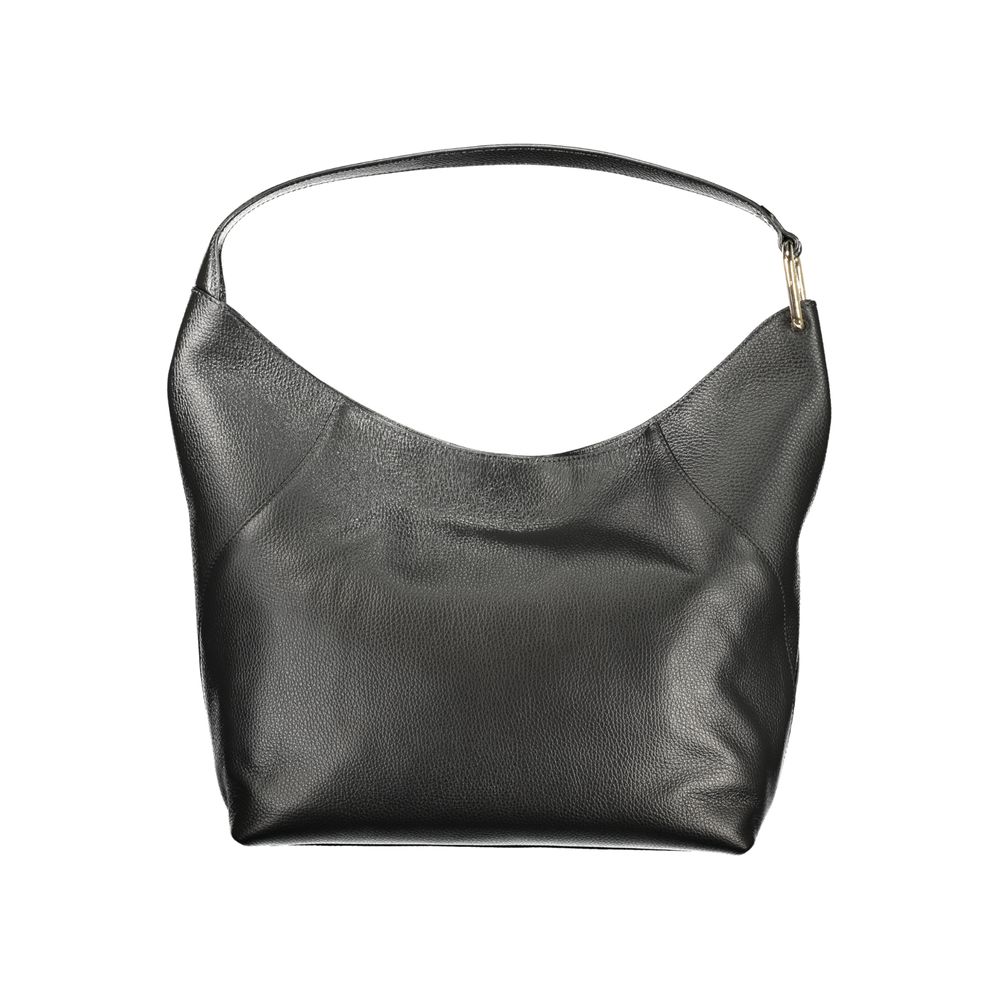 Black Leather Handbag