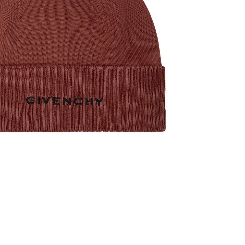 Brown Wool Beanie