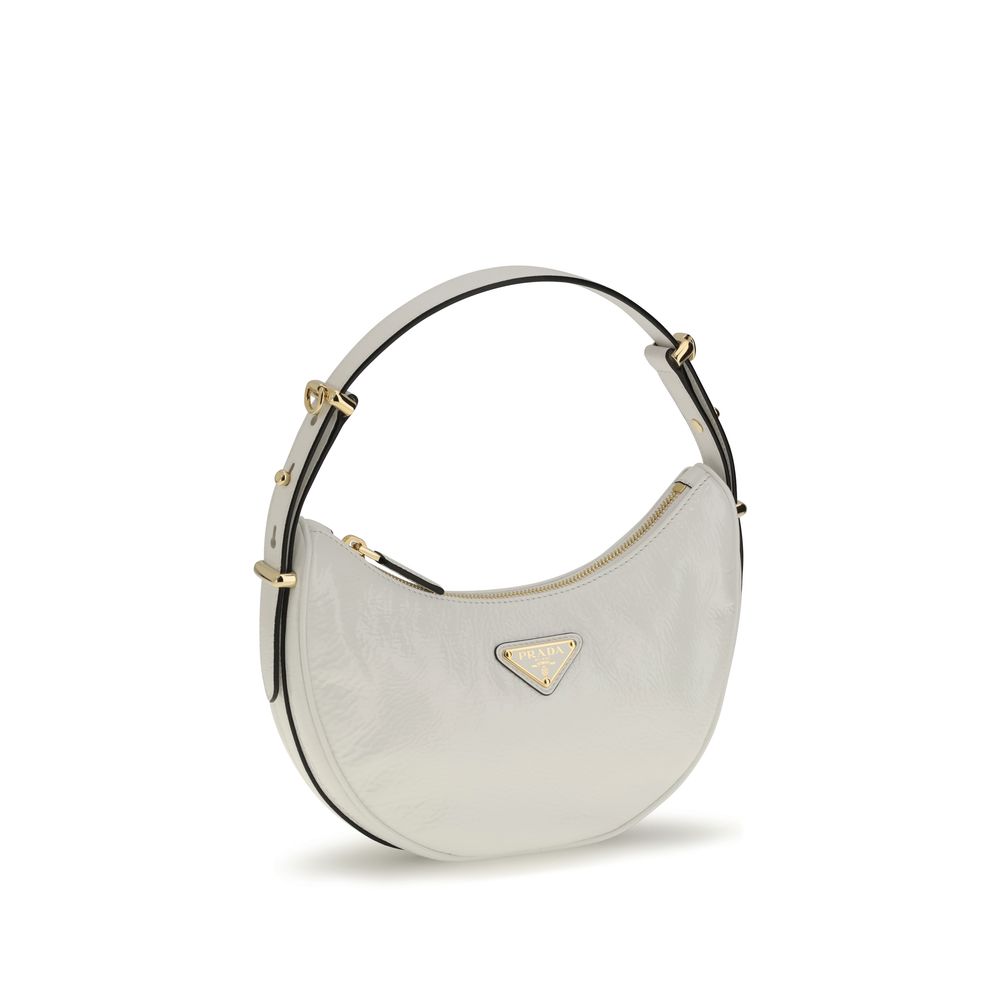 White Calf Leather Bos Taurus Shoulder Bag