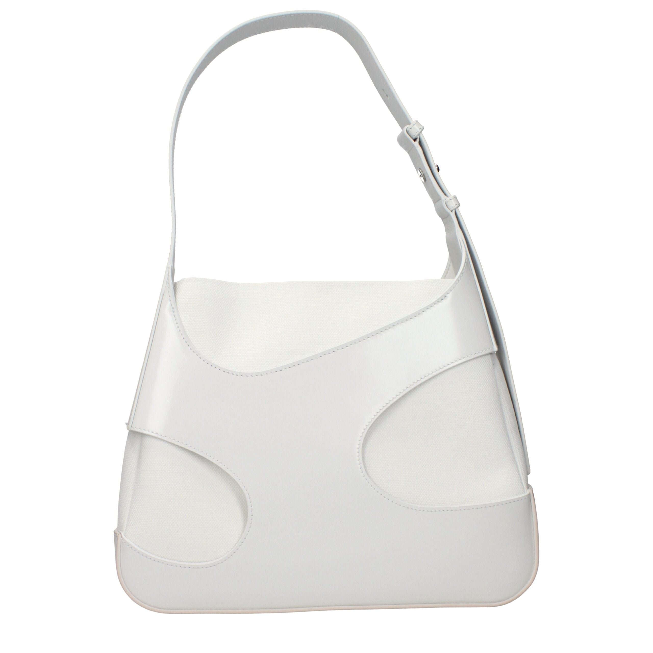 White Leather Shoulder Bag
