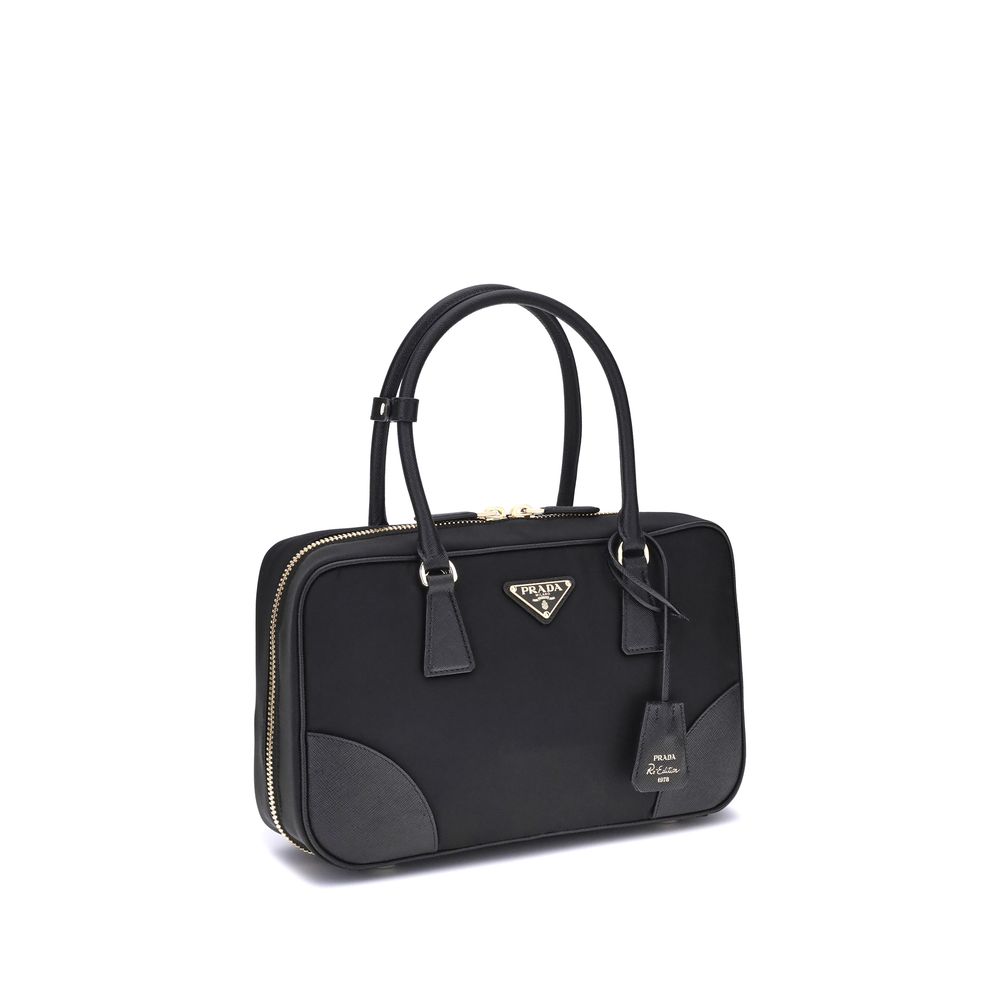 Black Nylon Handbag