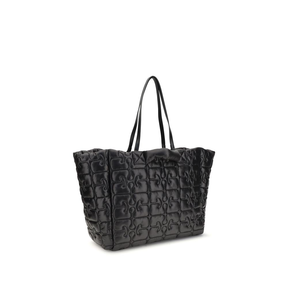 Black Recycled Polyamide Handbag