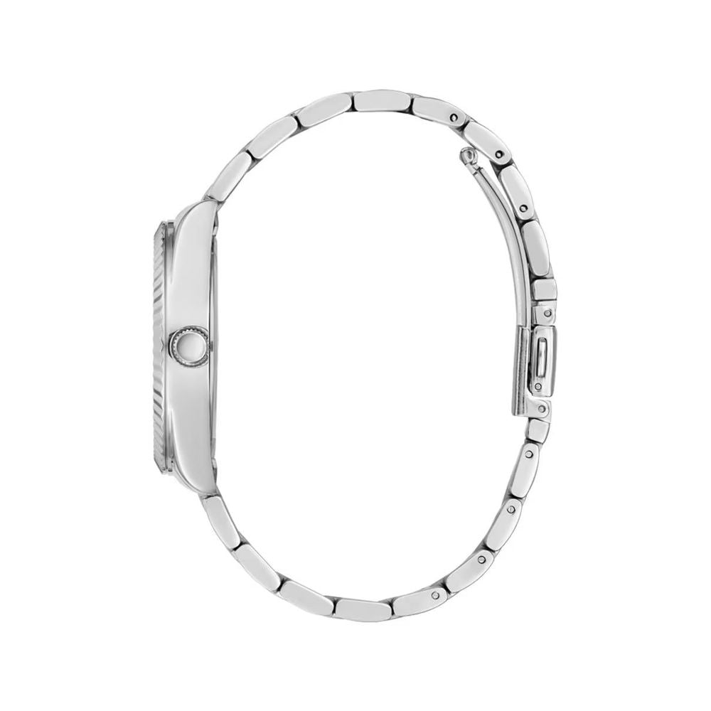 Gray Stainless Steel Dress Watch
