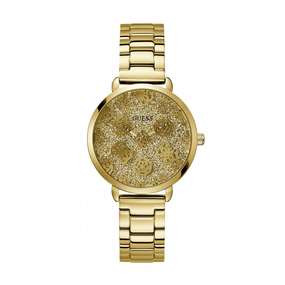 Gold Stainless Steel Dress Watch