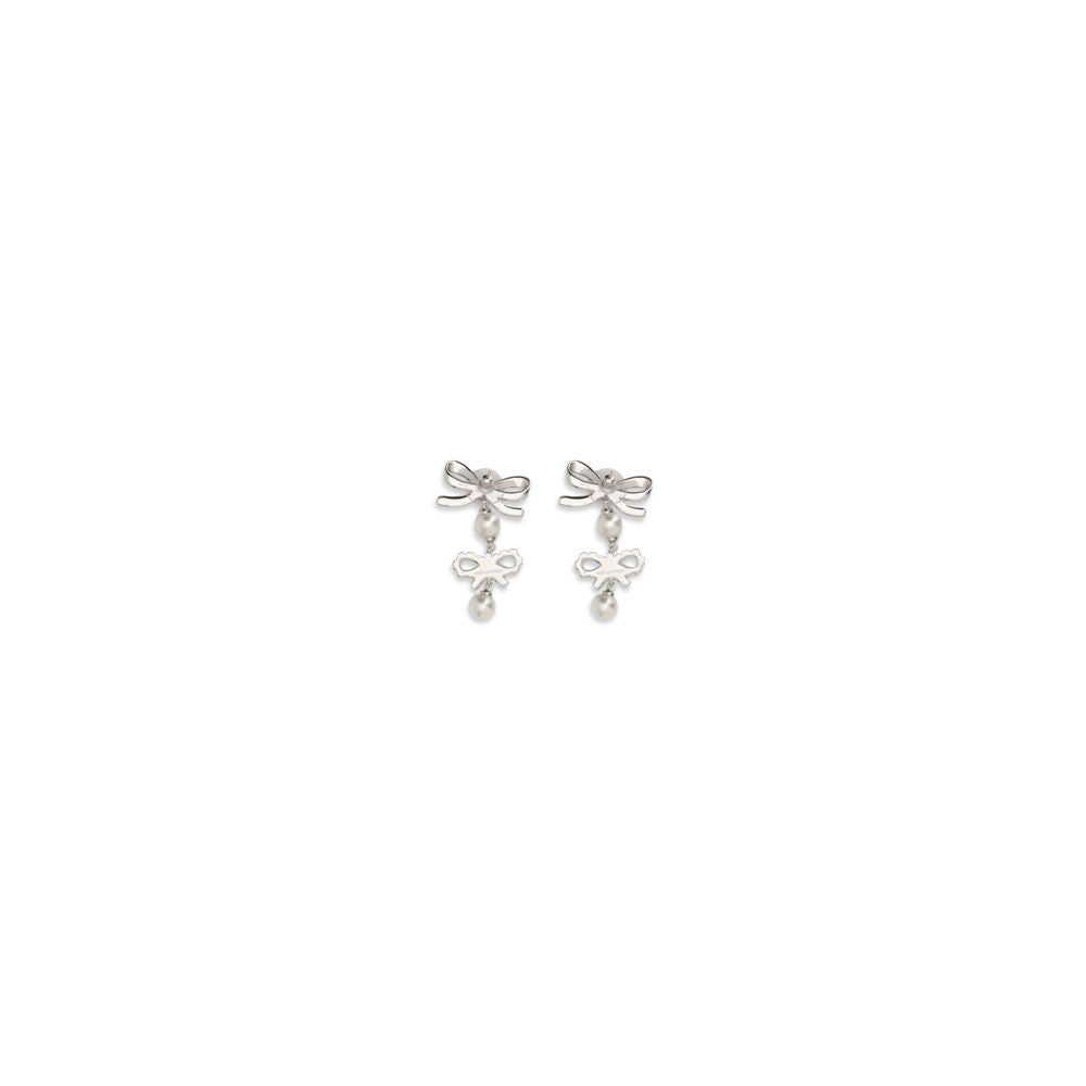 Silver Brass Earrings