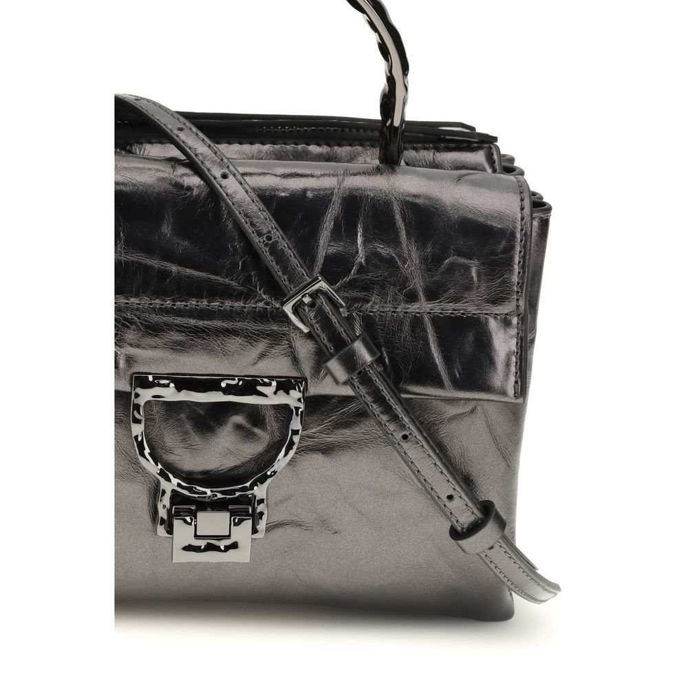 Black Calf Leather Bos Taurus Handbag