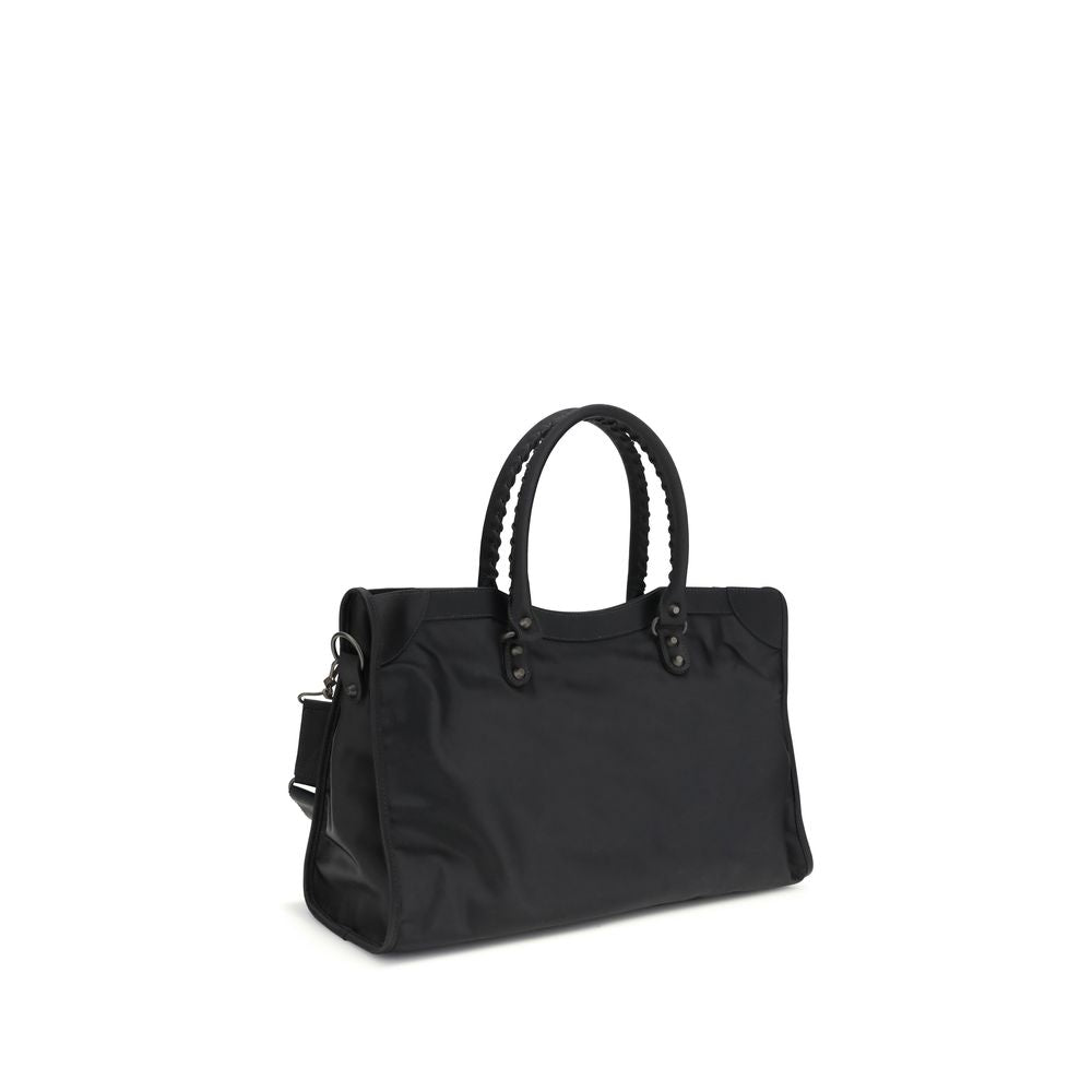 Black Polyamide Handbag