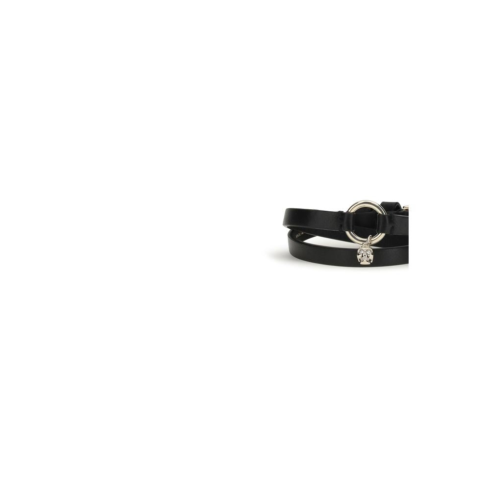 Black Calf Leather Bos Taurus Bracelet