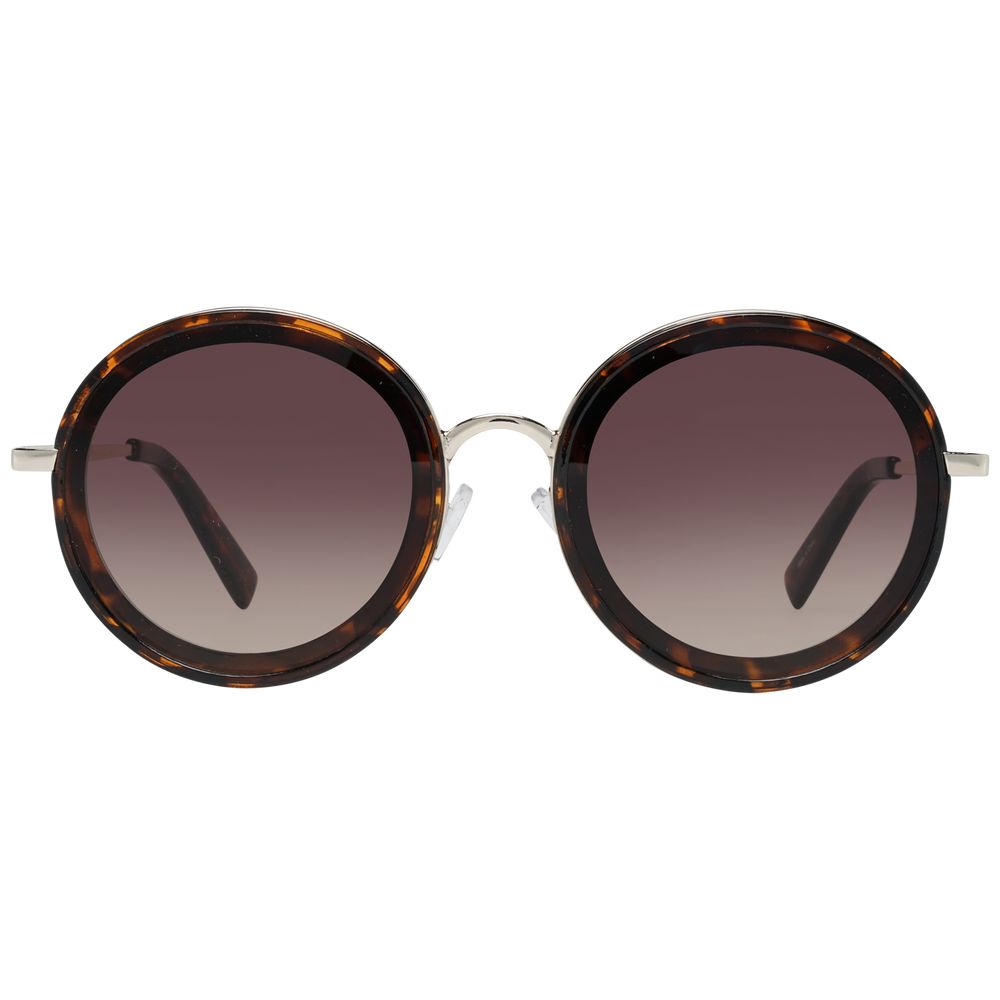 Brown Metal Sunglasses