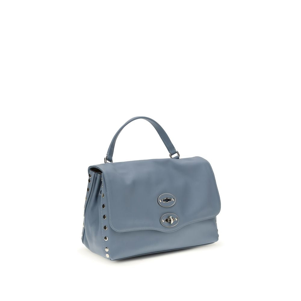 Blue Calf Leather Bos Taurus Shoulder Bag