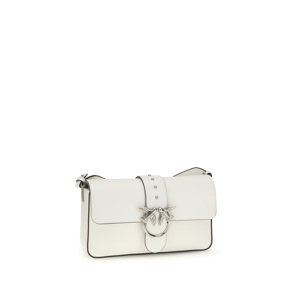 White Leather Shoulder Bag
