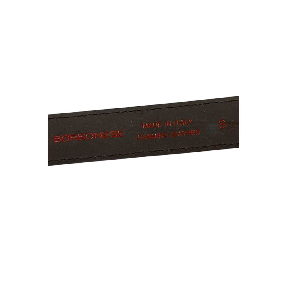 Red Genuine Leather Women Belt