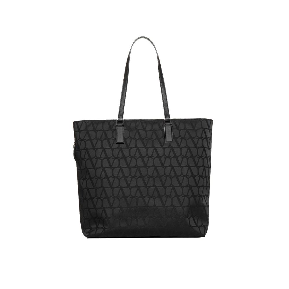 Black Cotton Tote Bag