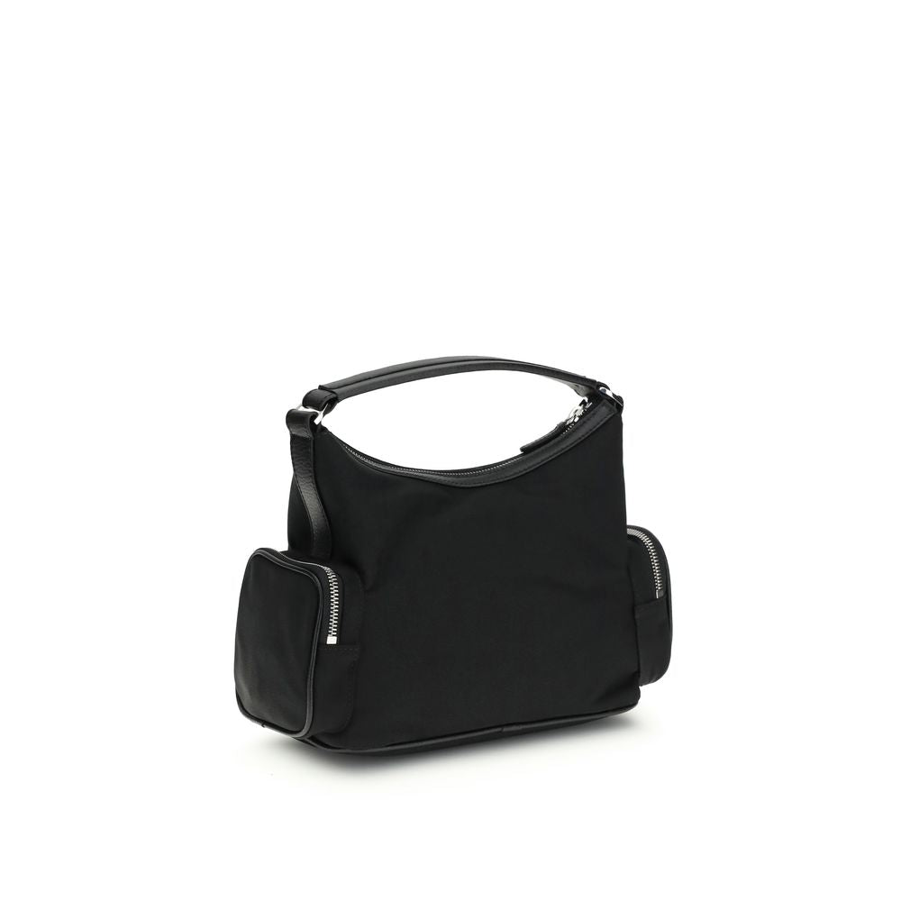 Black Other Fibres Shoulder Bag
