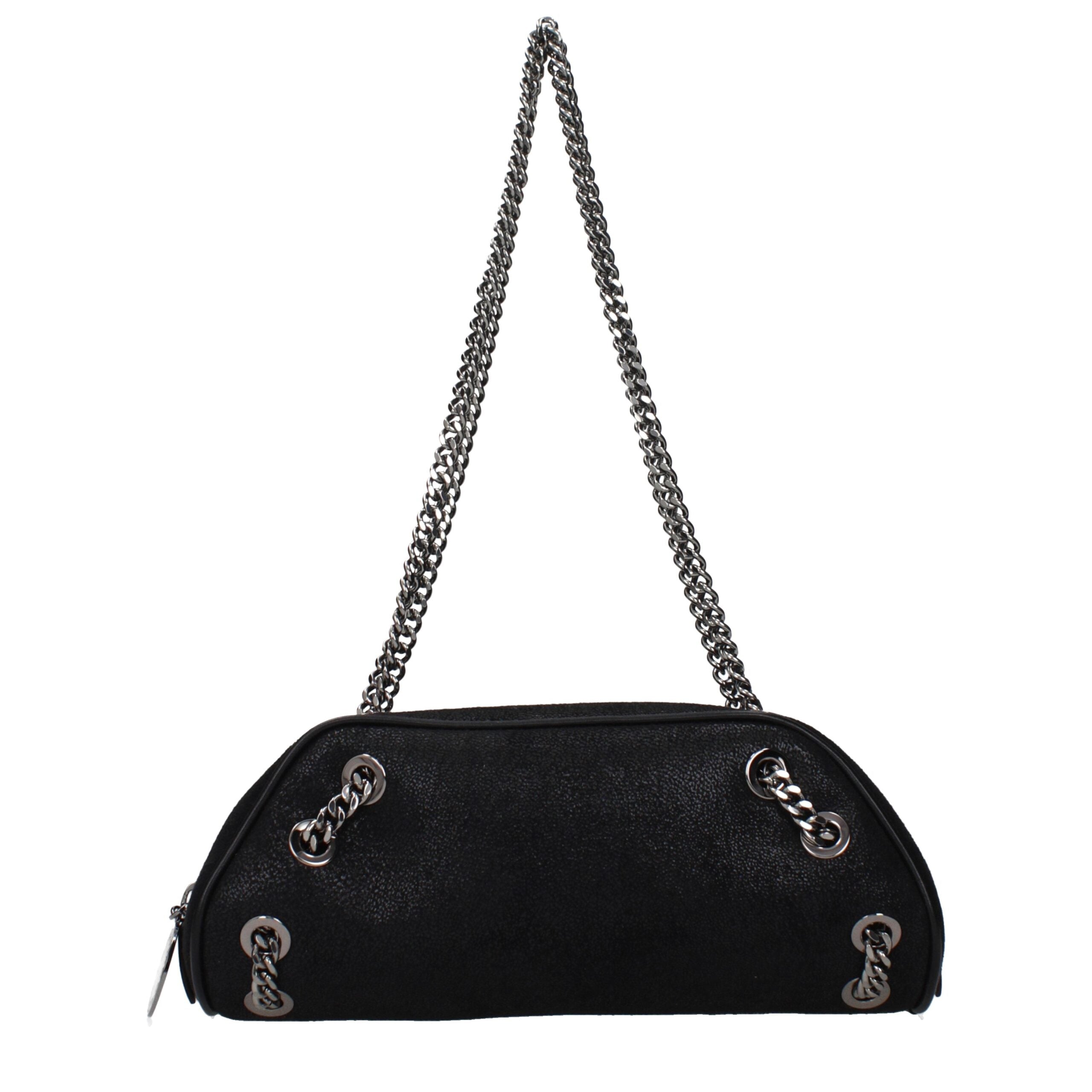 Black Leather Shoulder Bag