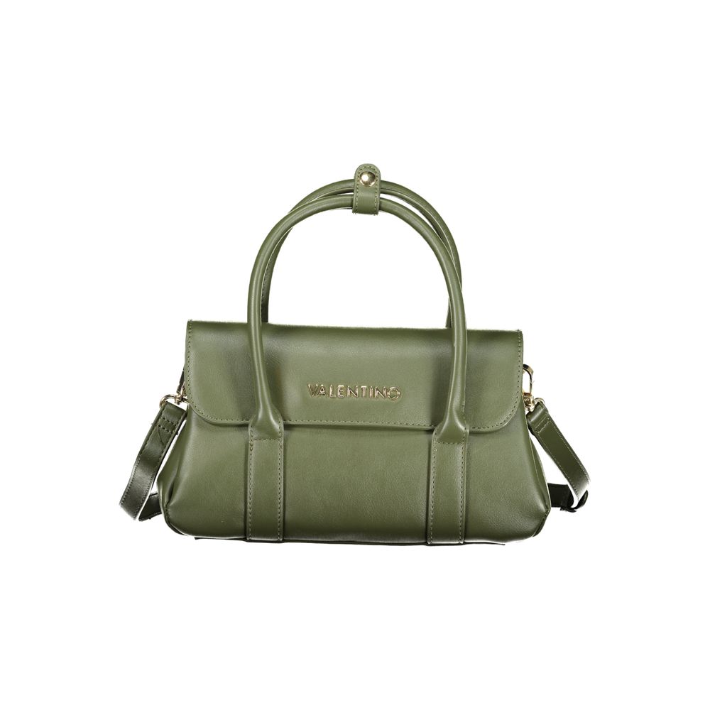 Verde Polyurethane Women Handbag