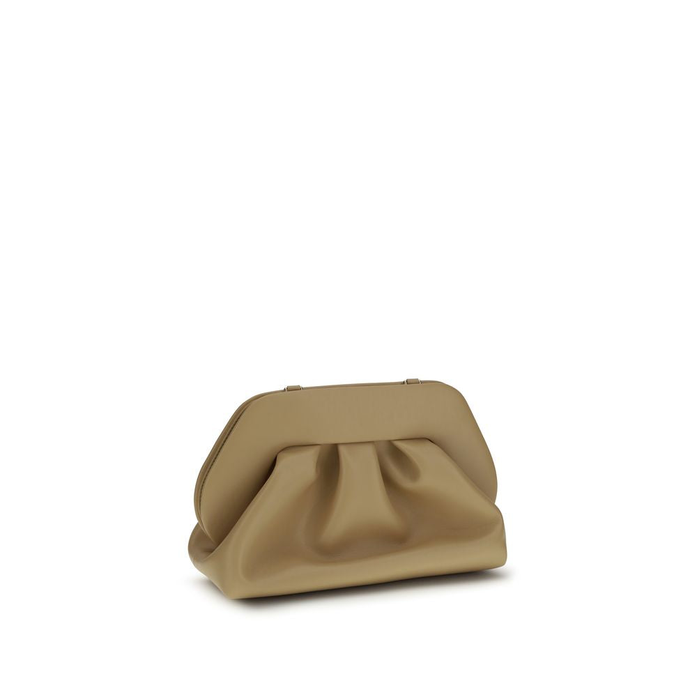 Beige Other Fibres Clutch Bag