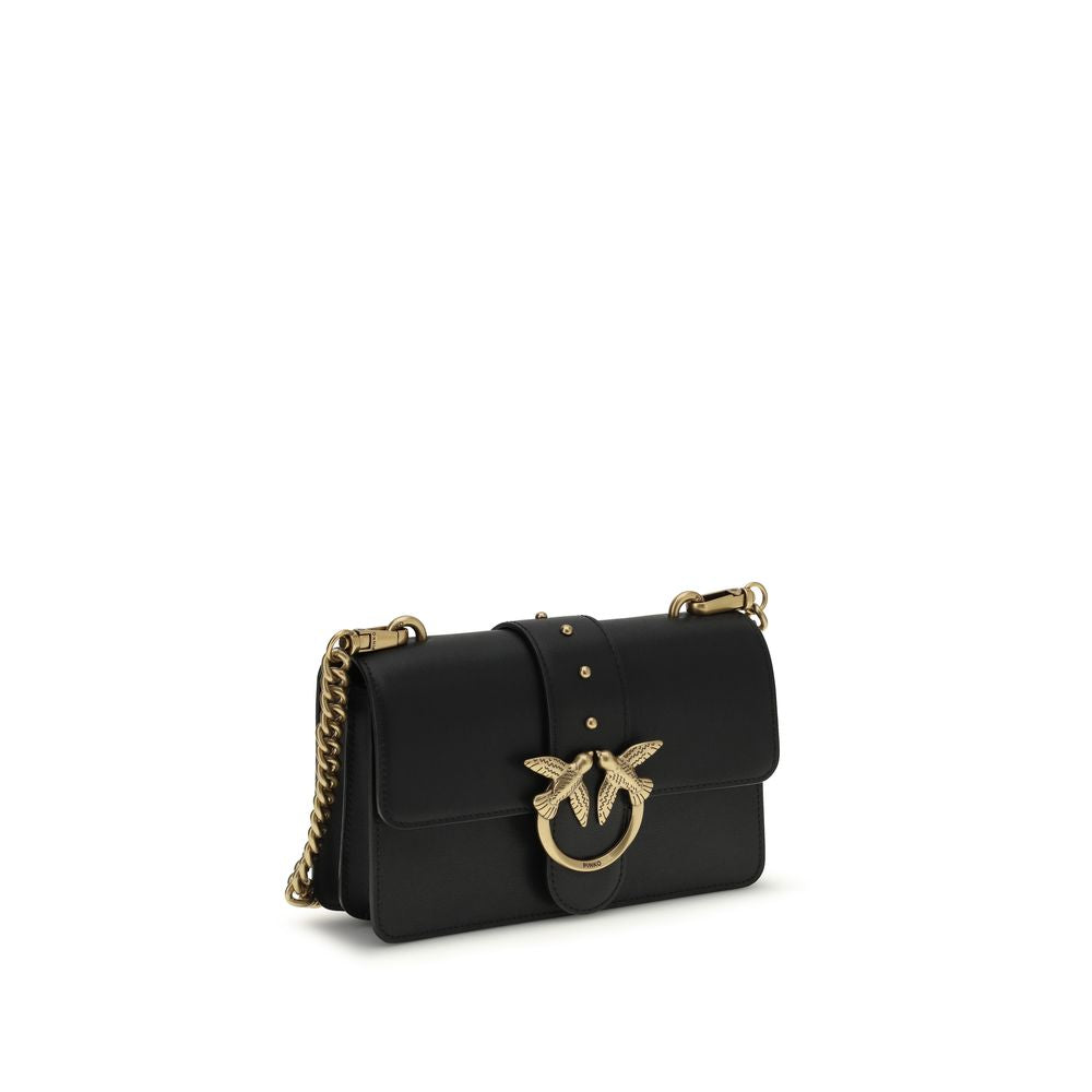 Black Calf Leather Bos Taurus Shoulder Bag