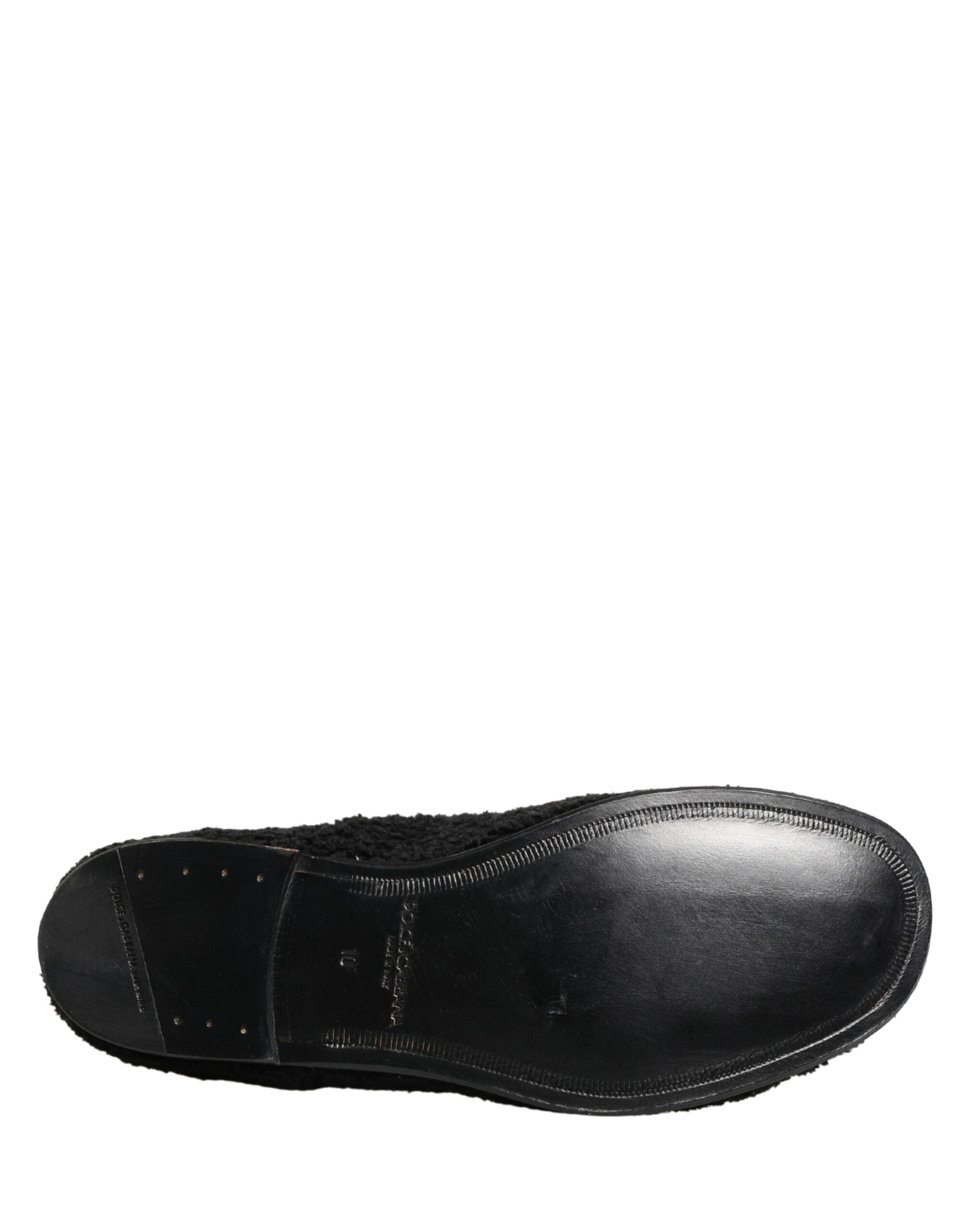 Pánské černé šněrovací boty Riccio Shearling Derby